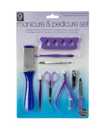  9 Piece Mani-Pedi Set-3 Pack - $49.27 CAD