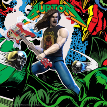 Cliff Burton - Wave 2 &quot;Superhero Poster&quot; ULTIMATES 7&quot; Action Figure by S... - $1,197.32 MXN