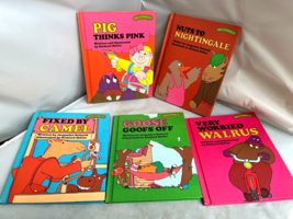 Lot of 5 Sweet Pickles Hardcover Vintage Books 1970s Reinach Hefter NEW - £31.61 GBP