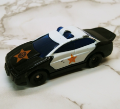 Hot Wheels Police Car Black &amp; White With Spoiler MC 22 Mattel 1993 dieca... - $5.69