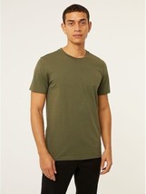 George Men&#39;s Short Sleeve Crew Neck Tee Shirt X-LARGE (46-48) Green New - $11.64