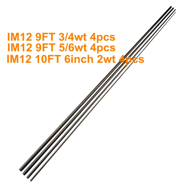 IM12 9&#39;0&#39;&#39; 10&#39;6&quot; LW2 3/4 5/6 Nano   Fly Rods Blanks Super Light Fast Action Repa - $44.04