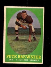 1958 TOPPS #11 PETE BREWSTER VG BROWNS *X96584 - $4.41