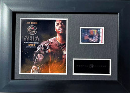 Mortal Kombat 2021 Jax Briggs 35mm Film cell Display Framed Memorabilia ... - $12.77+