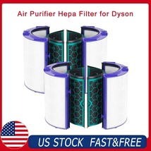 2X 360 Pure Cool Fan Hepa Filter &amp; Activated Carbon Filter For Dyson Hp0... - $88.34