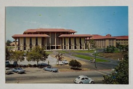 J. Henry Meyer Library Stanford University California VW Beetle Chrome Postcard - £8.77 GBP