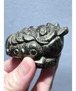 Powerful Pyrite Money Frog 3 Legged Toad on Coin Wealth Money Attracting... - $126.00