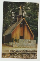 Postcard CA California Santa Cruz Mount Hermon Memorial Chapel 1968 Used - £7.78 GBP