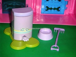 Barbie Puppy Dog Fire Hydrant Play Feeding Dish Fits Loving Family Dollhouse - £7.72 GBP
