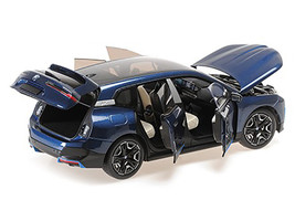 BMW iX Blue Metallic 1/18 Diecast Model Car by Minichamps - £192.28 GBP