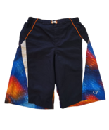 OP - OCEAN&#39;S PACIFIC - XL/LG (14-16) Boy&#39;s Multi Design-Navy Blue - Swim... - $9.88