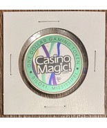 Casino Magic $1 Dollar Color Gaming Metal Token Biloxi Mississippi MS Ve... - £7.88 GBP