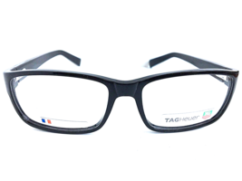 New TAG Heuer TH 0535 001 58mm Black Men&#39;s Eyeglasses Frame France - £237.04 GBP