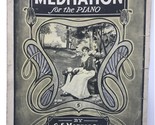1896 C S Morrison Meditation For the Piano - John Church Co Sheet Music  - $15.79
