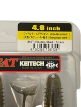 5 Pack Keitech Fat Swing Impact Paddle Tail Swimbait 4.8&quot; Lure Electric ... - $12.35
