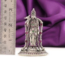 BIS HALLMARKED 925 Silver Antique Idol - pure silver gift items  - £74.36 GBP+