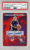 Authenticity Guarantee

SERENA SUNDELL 2024 Metal WoS She Got Game Autographs... - $14,735.00 MXN