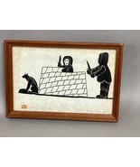 Inuit Building Igloo By Henri Naprartuk - 10x6.75” - $49.50