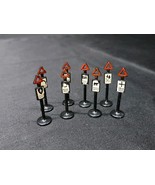 Matchbox Moko Lesney England Die Cast 8 Road Signs Matchbox Accessories  - $33.86 CAD