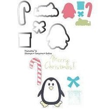 Sizzix Holiday Collection Framelits Die and Repositionable Rubber Stamp ... - $1,145.38 MXN