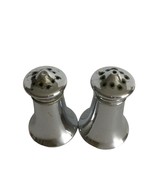Antique England EPNS Silverplate Salt &amp; Pepper Shakers Screw Tops - $37.64 CAD