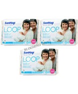 SanNap Loop Maternity Sanitary Napkin with Belt 10s X 3 Pads Heavy Flow ... - £24.84 GBP