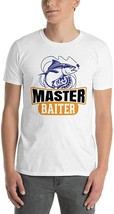 Funny Fishing Shirts for Dad This Father&#39;s Day, Master Baiter Shirt Gift Size M - £13.52 GBP