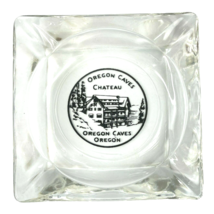 Oregon Caves Chateau Vtg AshTray Coaster Siskiyou National Monument Preserve  - £22.73 GBP