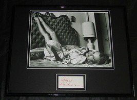 Angie Dickinson Signed Framed 11x14 Photo Display - £50.48 GBP