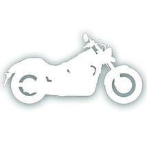 MOTORCYCLE DECAL for 750 SPIRIT shadow vt750c2a dc c2 for trailer WHITE - $9.93