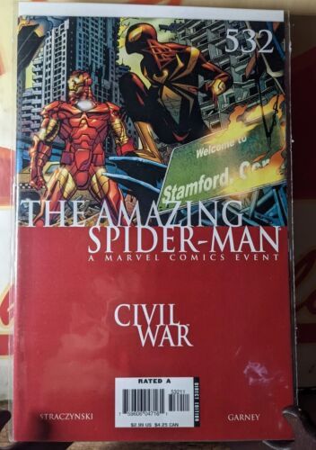 Marvel Comics 2006 THE AMAZING SPIDER-MAN CIVIL WAR #532 Comic Book - £8.71 GBP