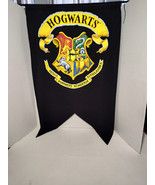 Rubies Harry Potter All 4 Hogwarts Houses &amp; School Crest Banner Flags 5 ... - $44.55
