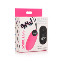 Bang! 28X Swirl Silicone Egg Pink - £31.27 GBP