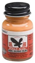 Polly Scale Railroad Acrylic 1 oz. Bottle D&amp;RGW Orange F414254 - £8.75 GBP