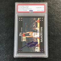 2007-08 Topps #104 Kevin Martin Signed Card AUTO 10 PSA Slabbed Kings - £39.10 GBP