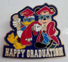 Disney Pin 61393 Happy Graduation Mickey Mouse Donald Duck Graduating Ca... - $21.77