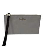 Cole Haan Women&#39;s Pebbled Leather Wristlet Gray - $18.99