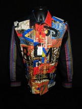 Robert Graham - Jomaduru Limited Edition Colorful Long Sleeve Shirt X-Large - £310.62 GBP