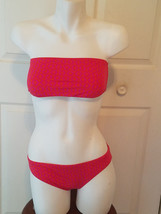 ECHO Design Ladies Swimsuit Bikini 2 pc Set Size M UPF+50 Coral - £21.45 GBP