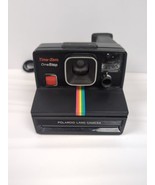 Polaroid Time Zero One Step Black Rainbow SX-70 Film Land Camera Made USA - $20.54