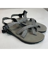 Chaco Women&#39;s Z/2 Classic Outdoor Sandal White Black Geo Pattern Womens ... - $64.30 CAD