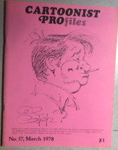 Cartoonist Pr Ofiles #37 March 1978 Al Capp Li&#39;l Abner Gil Kane Fine - $19.79