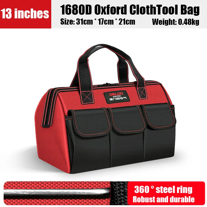 Bag Cloth Tool Storage Handbag Ox 2023 Toolbag Tool Capacity Carpenter Large Pro - £71.16 GBP