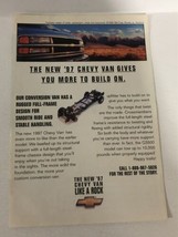 1996 Chevrolet Vans Vintage Print Ad Advertisement pa16 - $7.91