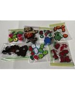 Assorted Lot Craft Foam Stamps Various Sizes 50+ Pieces - £9.93 GBP