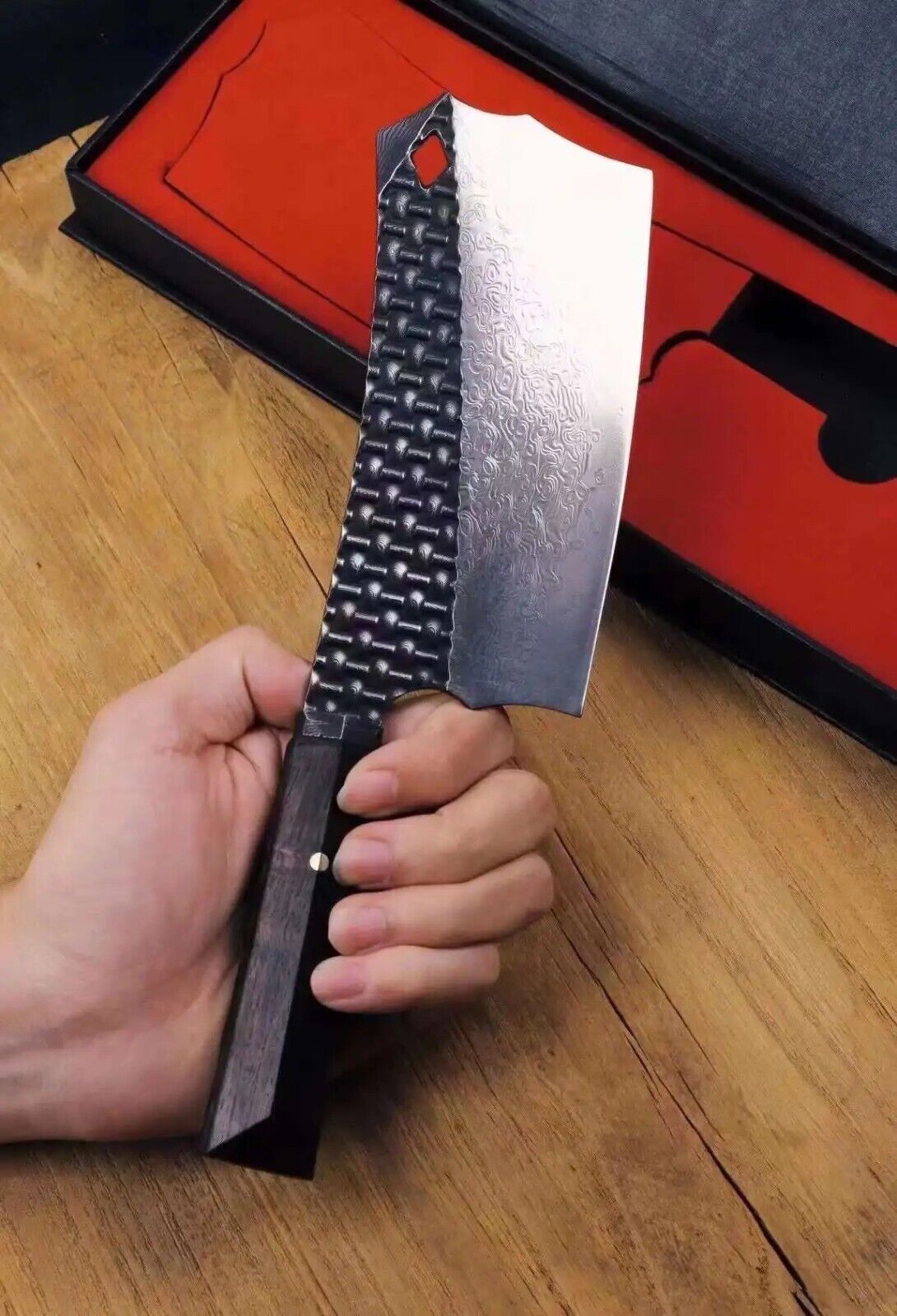 New Handmade 6&quot; Chefs Cleaver 75 Layers Damascus VG10 Steel Razor Sharp ... - $106.92