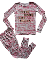 Danskin Girls Two Piece Top/Bottom Pink Kind Heart Big Dreams Pajamas Si... - €7,56 EUR