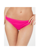 California Waves Juniors Ribbed Hipster Bikini Bottoms Pink Medium NWT - £7.02 GBP