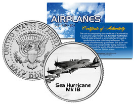 Sea Hurricane Mk Ib * Airplane Series * Jfk Kennedy Half Dollar Us Coin - £6.72 GBP
