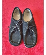 Black Suede junior Shoes For Boys Size 4(uk) - £4.50 GBP